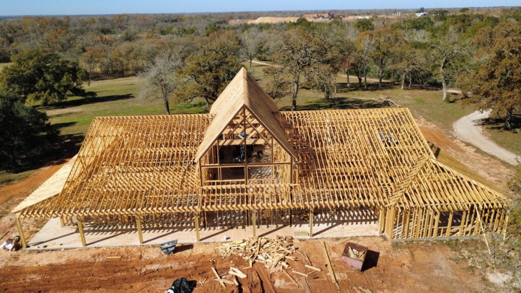 New custom home construction project in Waller TX